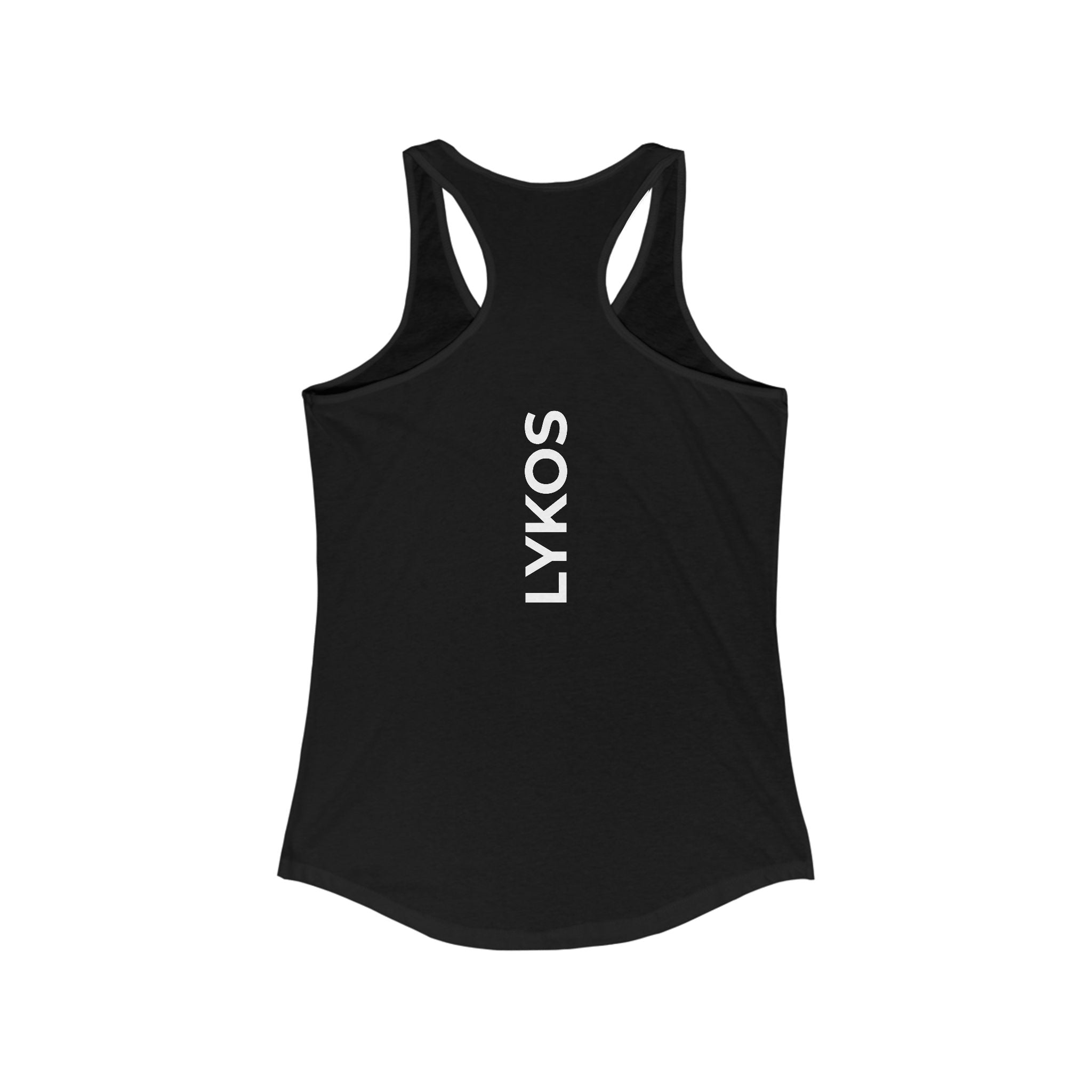 LYKOS Women's Athletic Racerback Tank, Fitness Apparel, Workout Clothing, Casual Summer Top, Gift for Her
