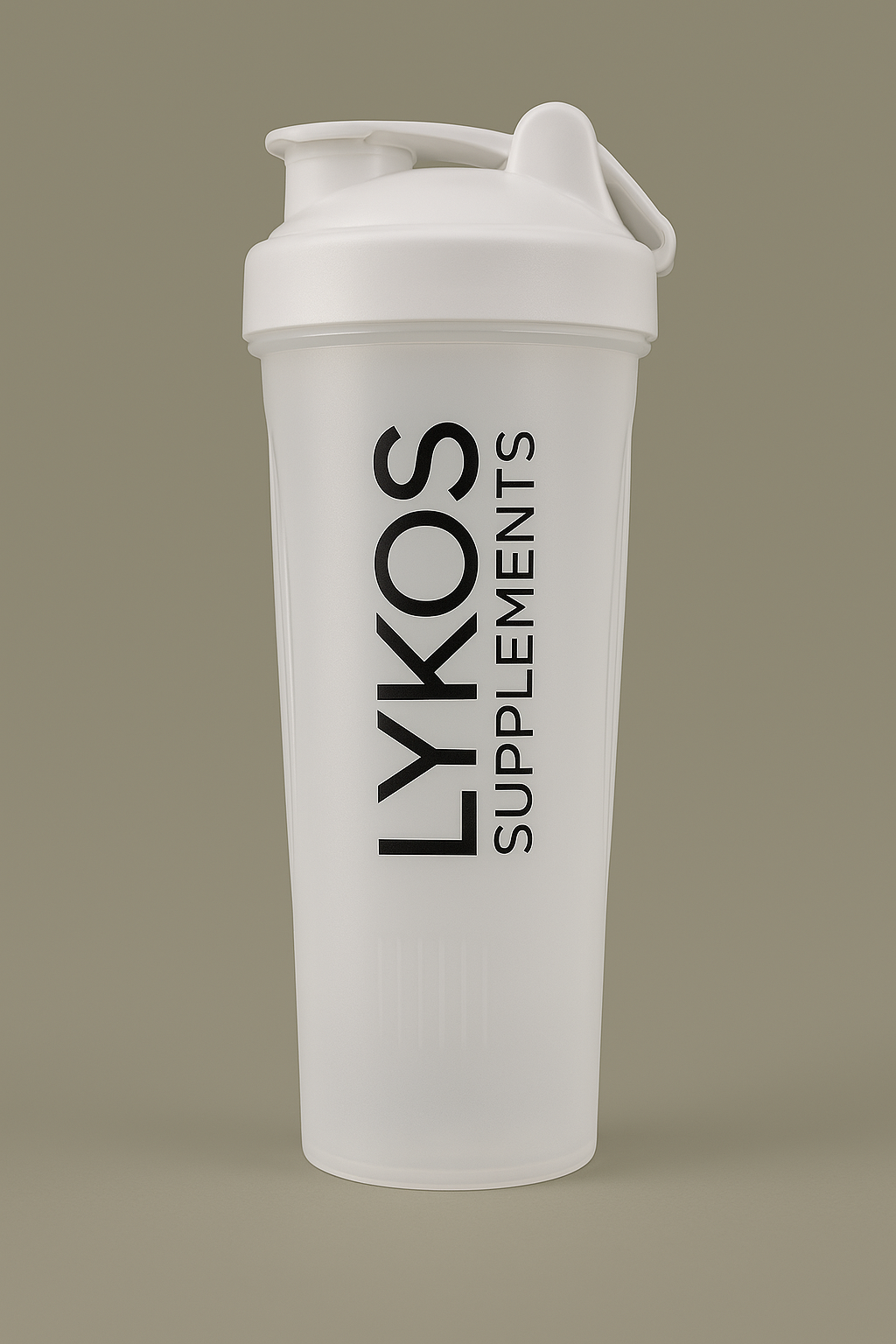 Protein Shaker Bottle with Lykos Supplements, Gym Accessory, Motivational Gift, Fitness Bottle, Sports Shaker Cup, Health Drink Container