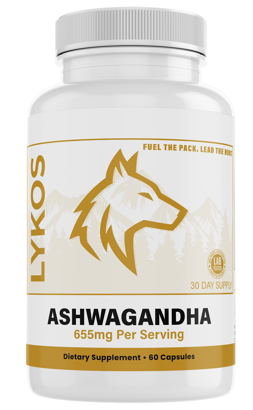 Ashwagandha, 60 capsules | Lykos Supplements