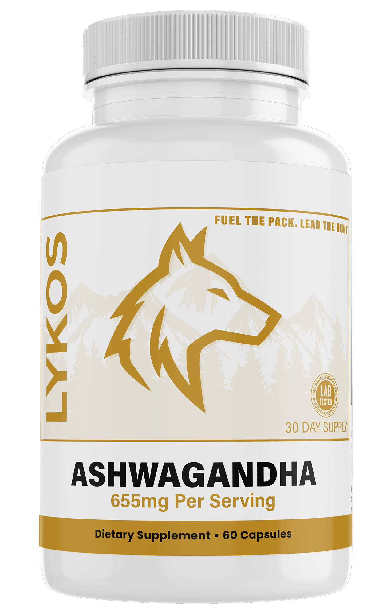 Ashwagandha, 60 capsules | Lykos Supplements