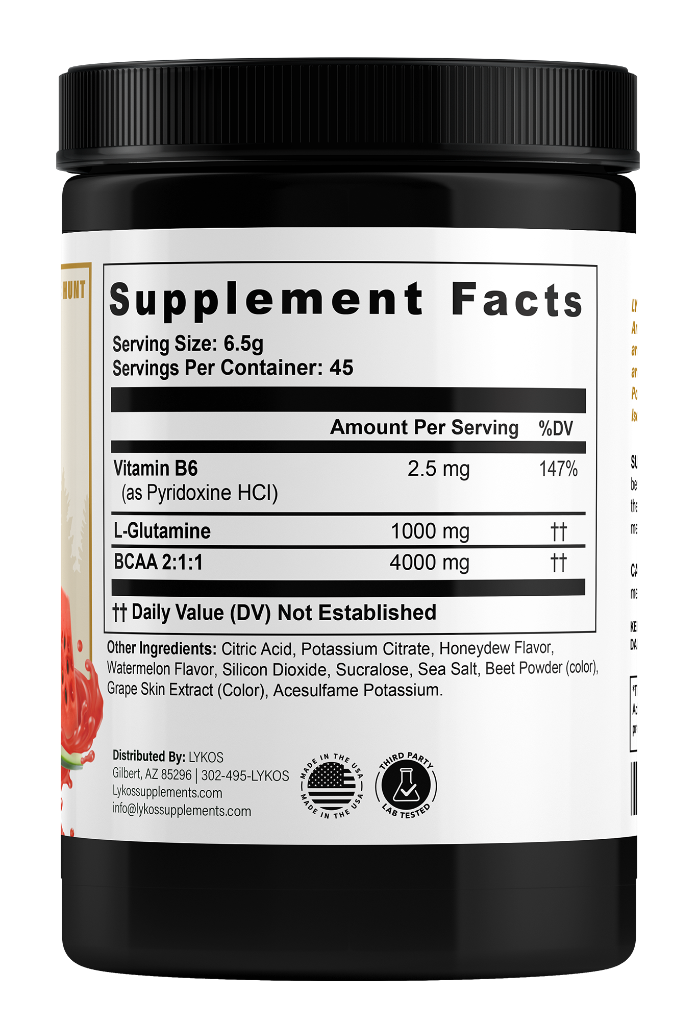 Pro BCAA Powder|Watermelon| Essential Amino Acids Powder